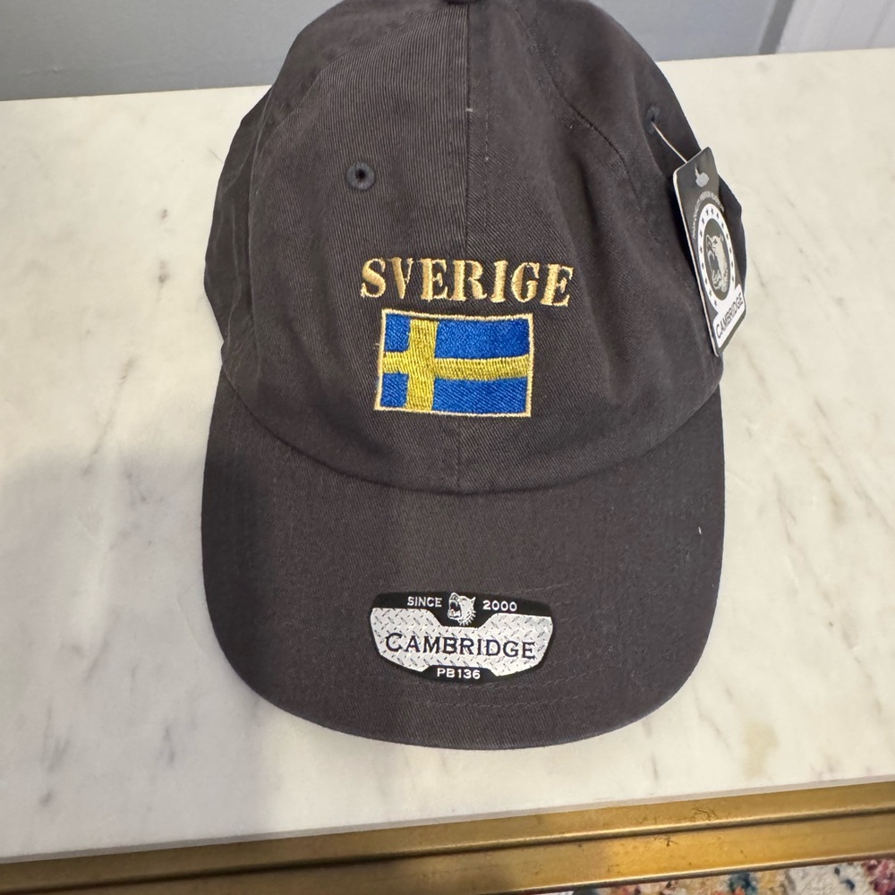 Cambridge Gray Sverige Sweden 🇸🇪 Cap